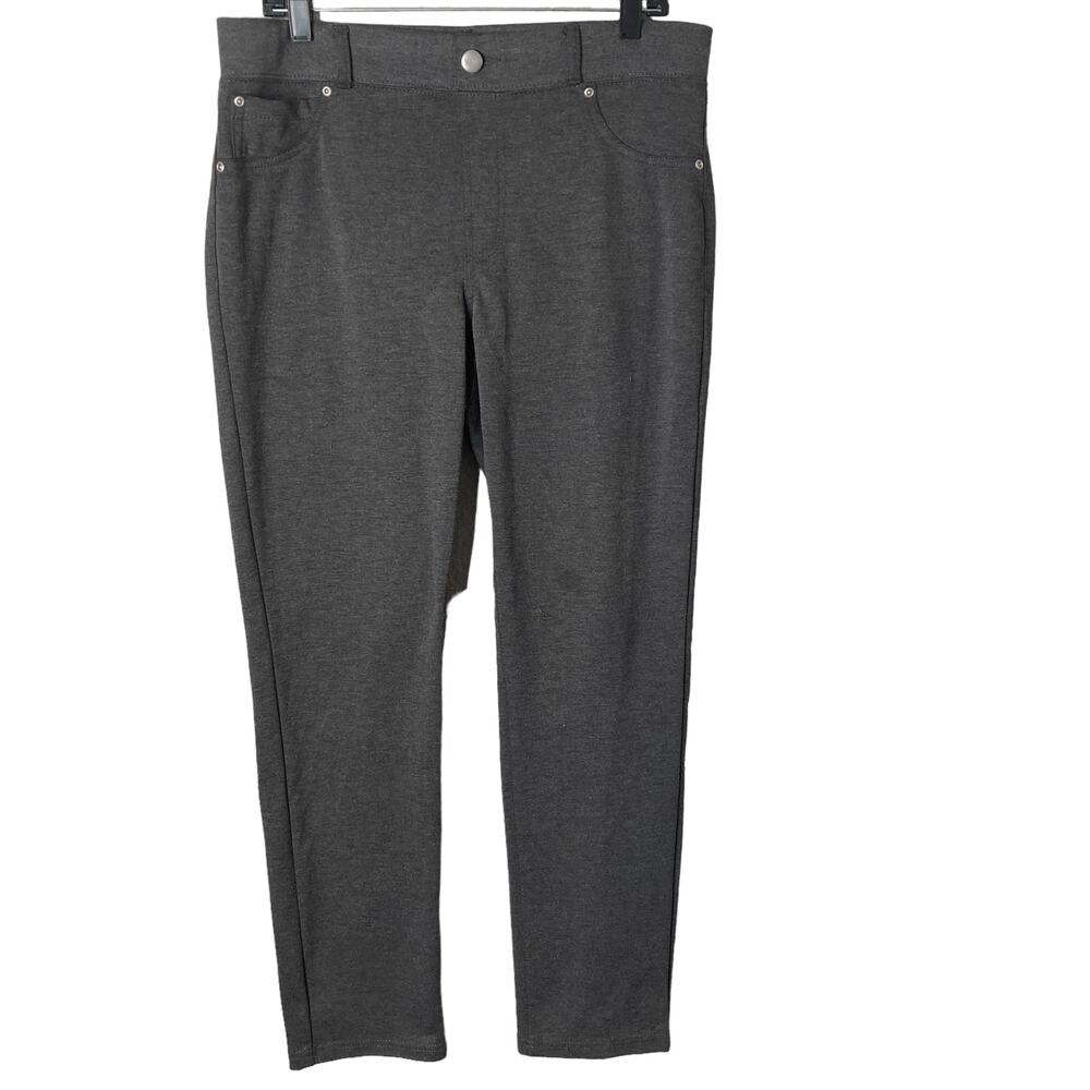 Dash Jeggings Pants Womens Large Gray Stretch